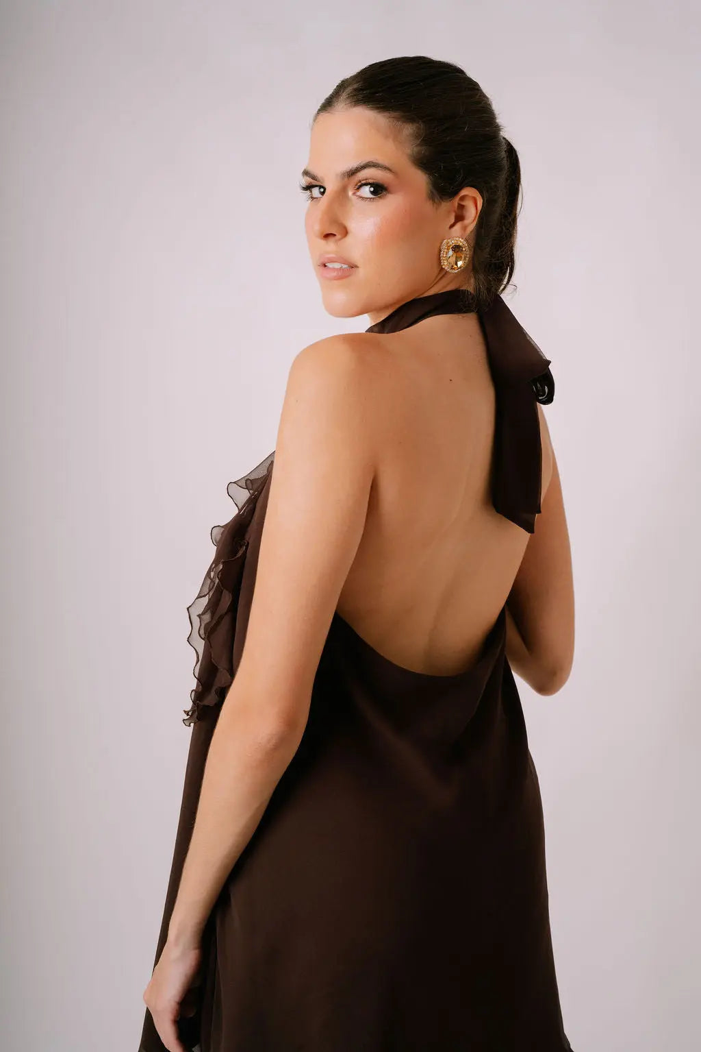 Carolina Silk Chiffon Dress