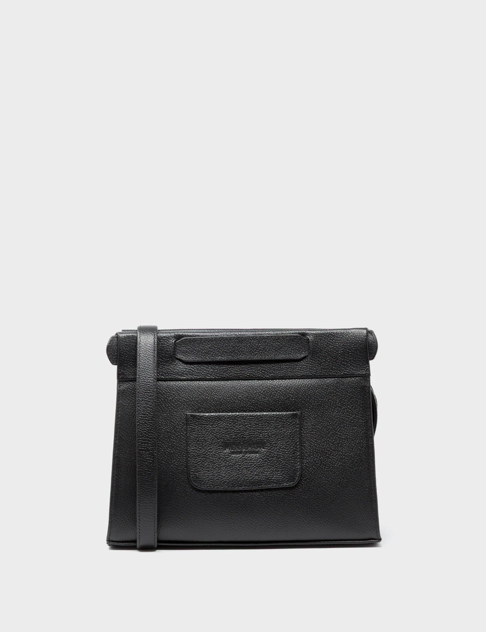 Vali Crossbody Small Leather Bag - Eyes Applique Adjustable Handle