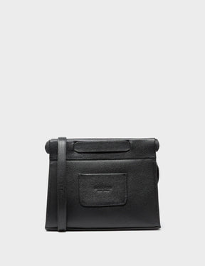 Vali Crossbody Small Leather Bag - Eyes Applique Adjustable Handle