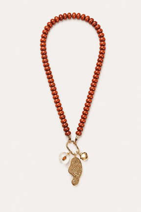 Monaco Sculptural Charm Necklace