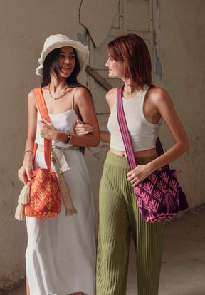 Palma Wayuu Bag (Saffron)