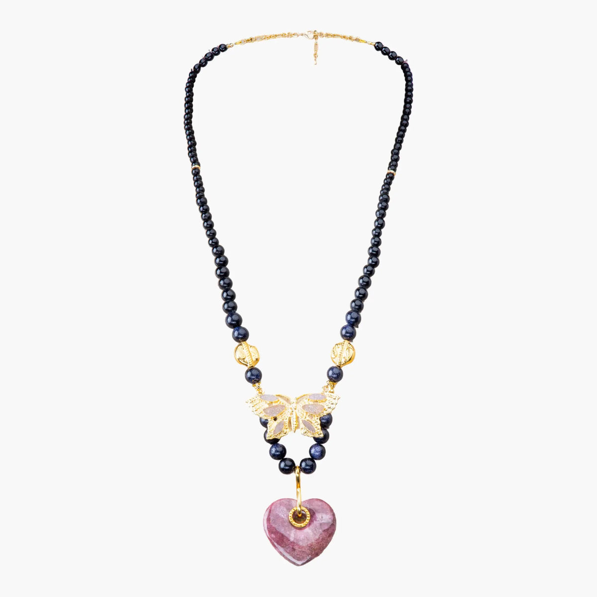 Butterfly Crystal Pendant Necklace