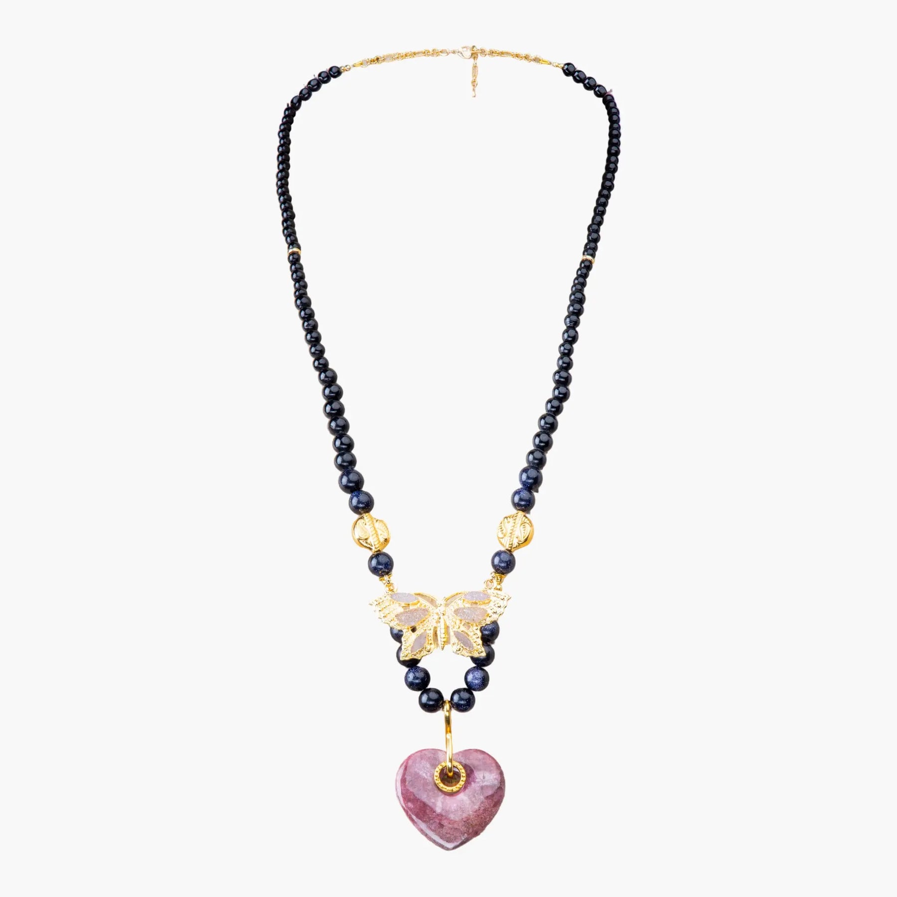 Butterfly Crystal Pendant Necklace