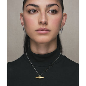 CÓNICA Edge Silver Earrings