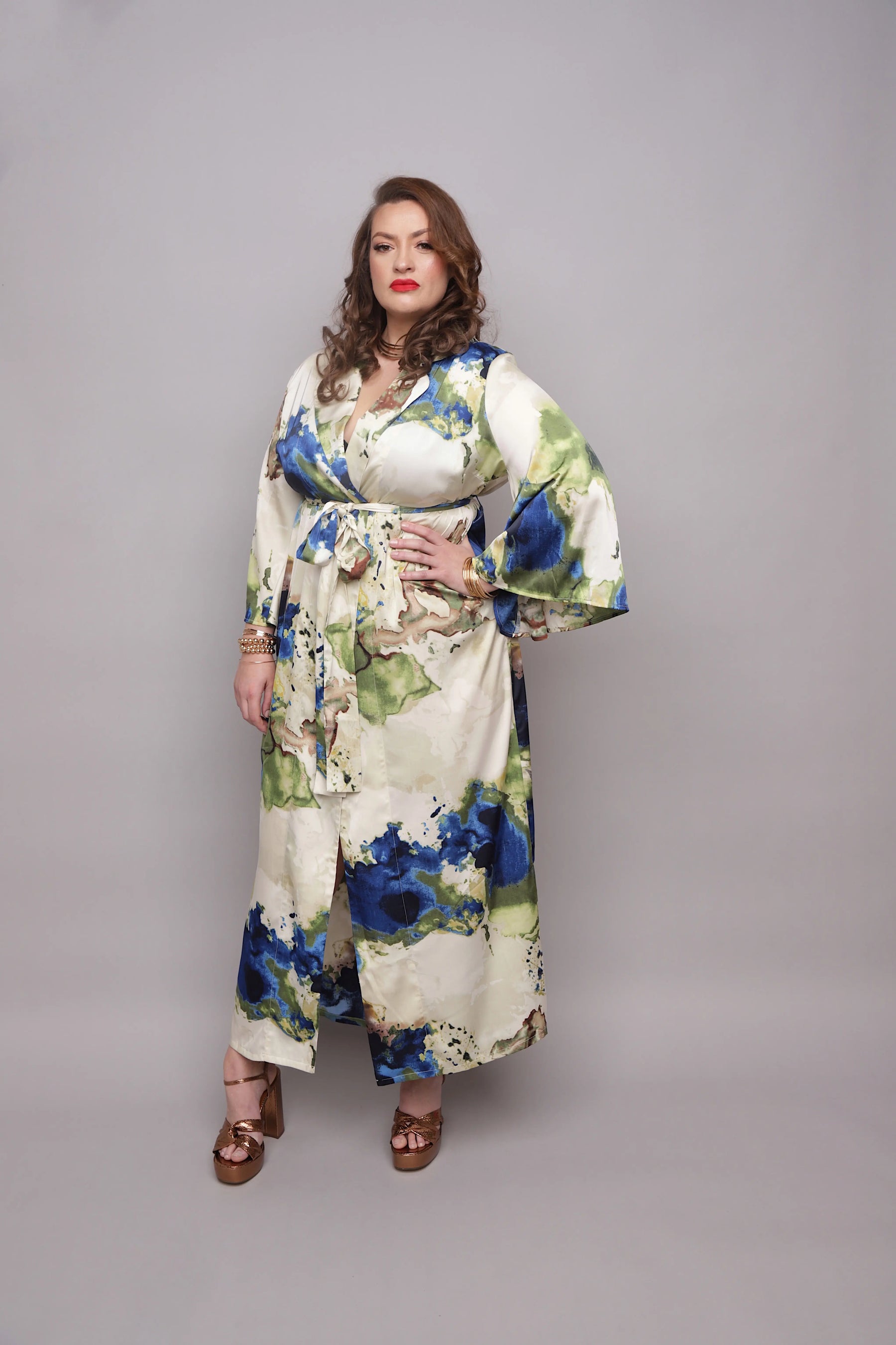 TIDO PLUS SIZE KIMONO