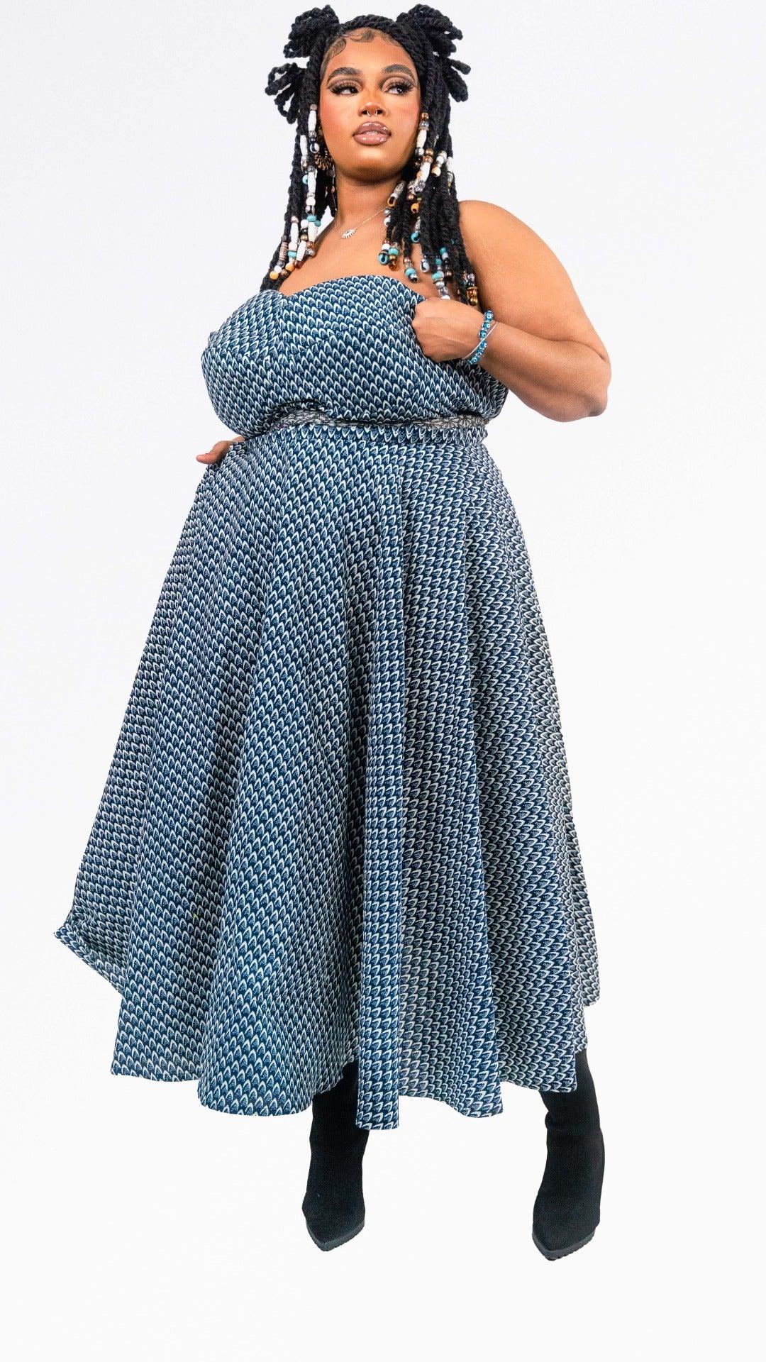 Obiageli Strapless Dress