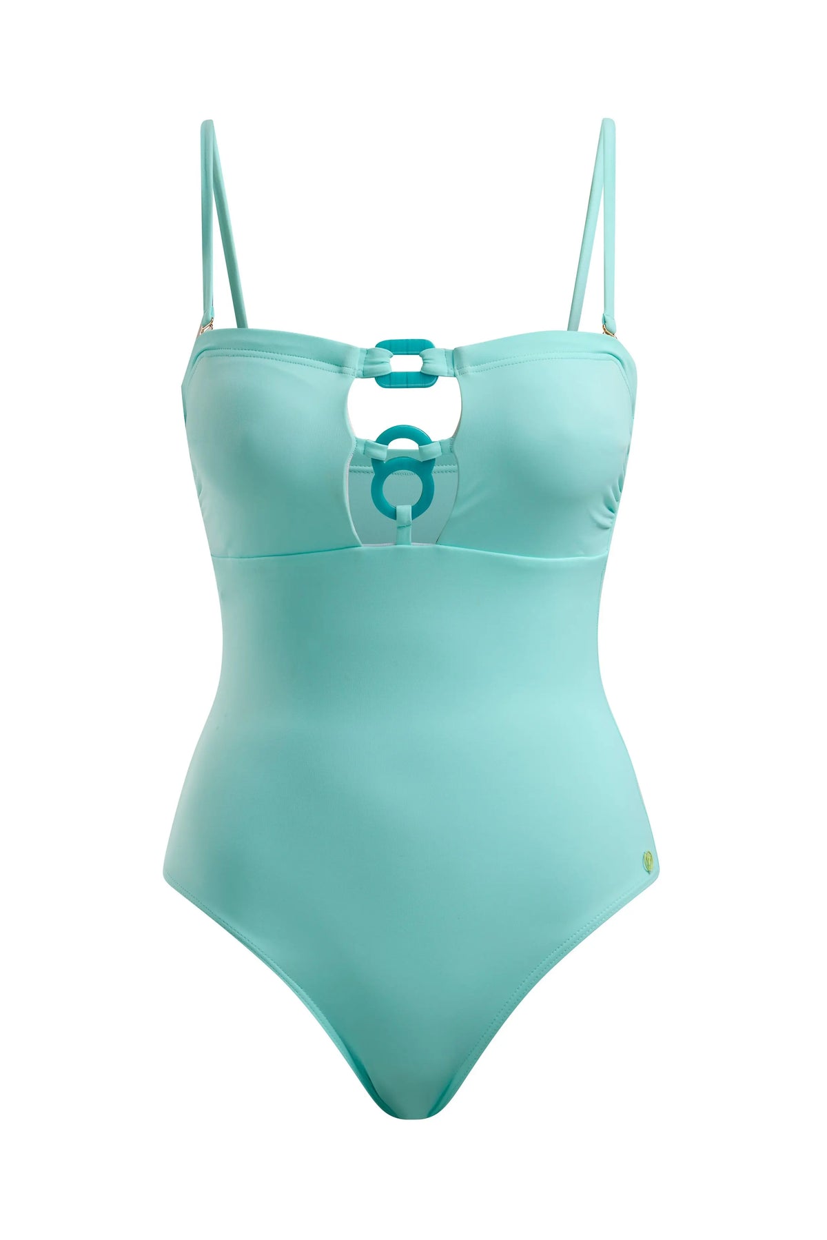 Trim Bandeau Swimsuit Frozen