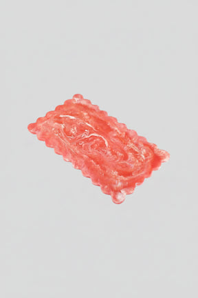 Resin Scallop Rectangular Cheese Board - 14 Inches