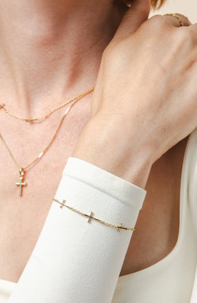 Calvary Cross Bracelet