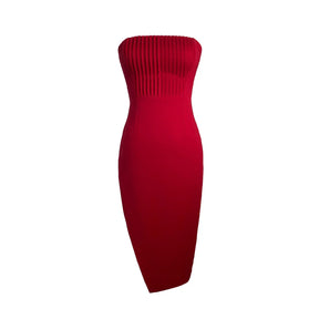 Leiya Pintuck Corset Dress