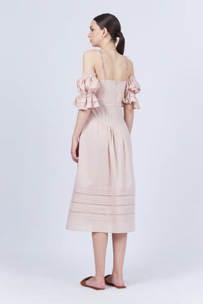 Gaetana Dress | Nude