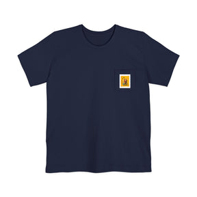 “Little Monster Tee”Colorful Graphic Pocket T-shirt, Casual Tee, Unisex Shirt, Summer Outfit, Gift for Him/Her, Stylish Pocket Tee