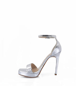 Barbi Luxe Silver Platforms