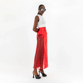 Lace Maxi Skirt
