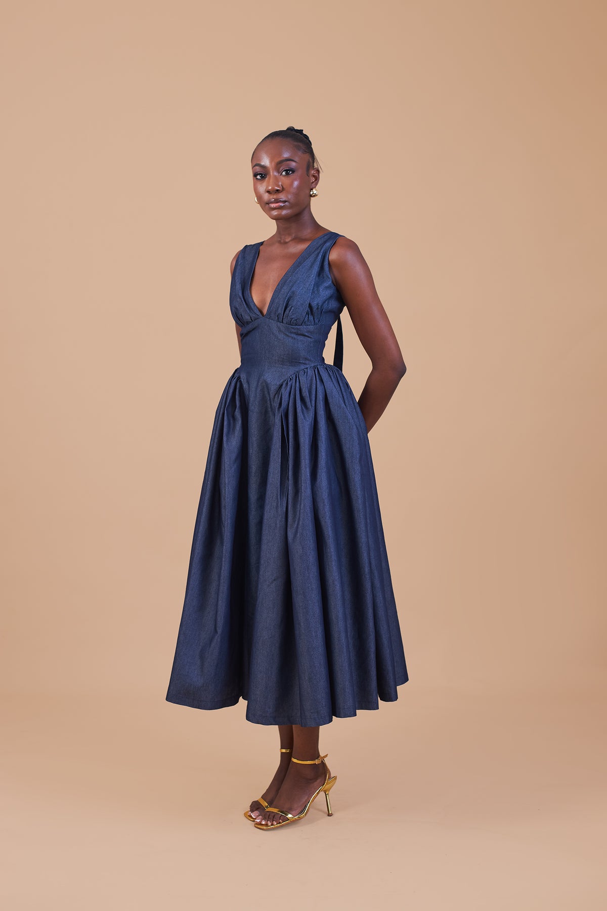 Sumbo Denim Dress