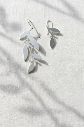 Climbing Vine Convertible Leaf Earrings