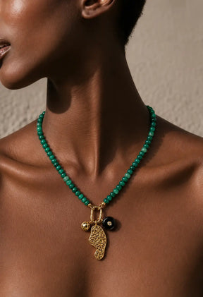 Riviera Sculptural Charm Necklace