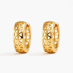 The Lancaster Filigree Hoops