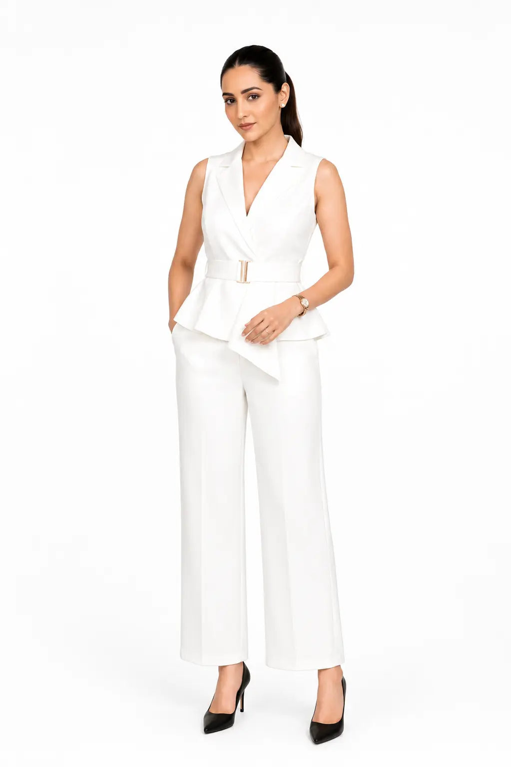 Ivory Waist Coat & Trouser