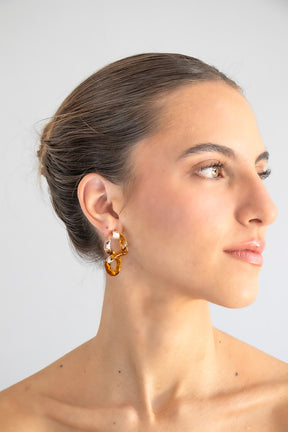 Interconexión M Earrings