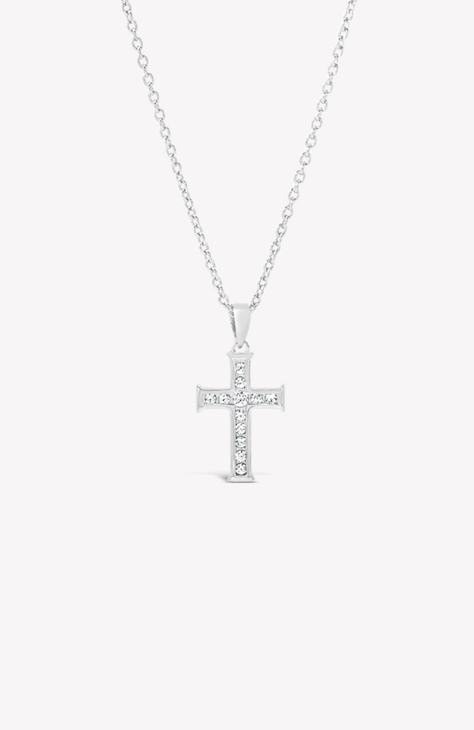 Luminous Cross Pendant Necklace