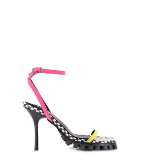 Vibrant Eco-Friendly Heel Sandals Fresh