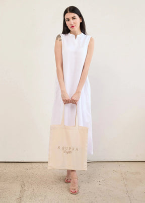 Signature Tote In Cotton