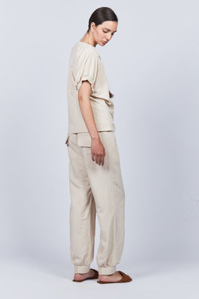 Shelby Blouse | Ecru