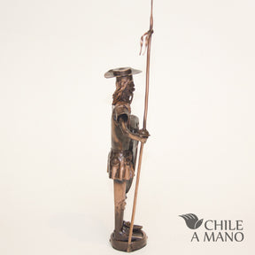 Don Quixote Copper Figurine