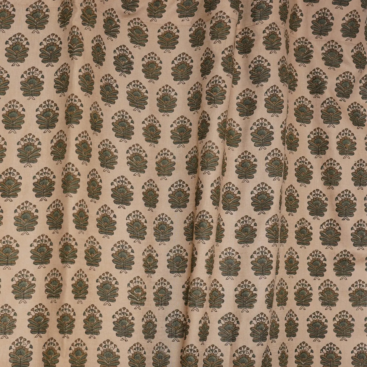 Interior Viscose Colored Linen Ring Curtain - Bheeshma