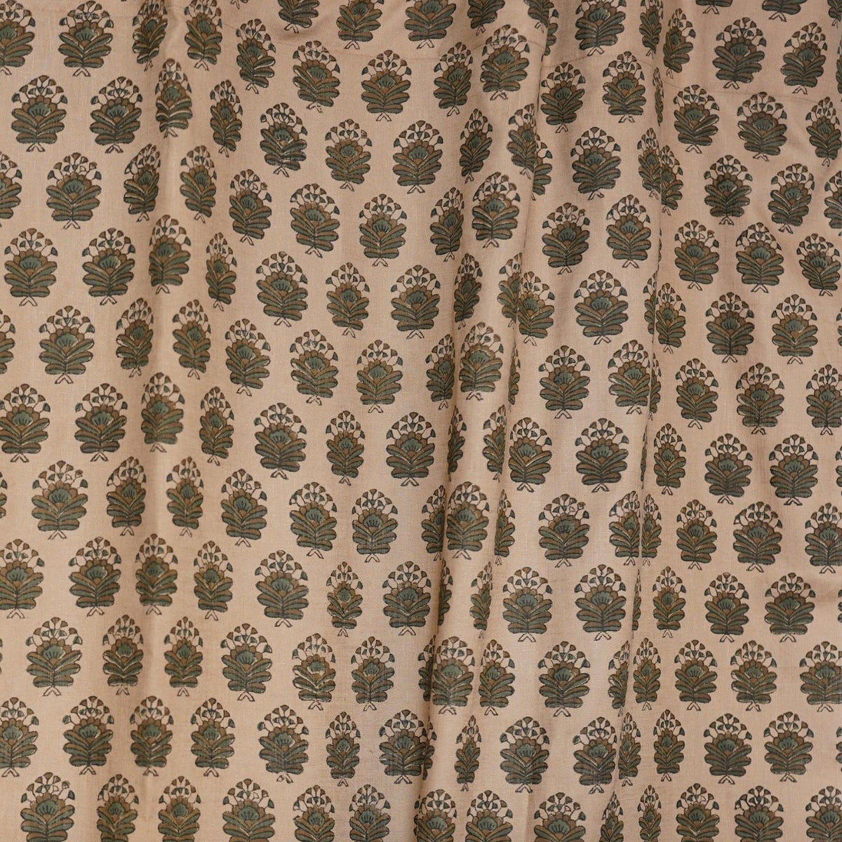 Interior Viscose Colored Linen Ring Curtain - Bheeshma
