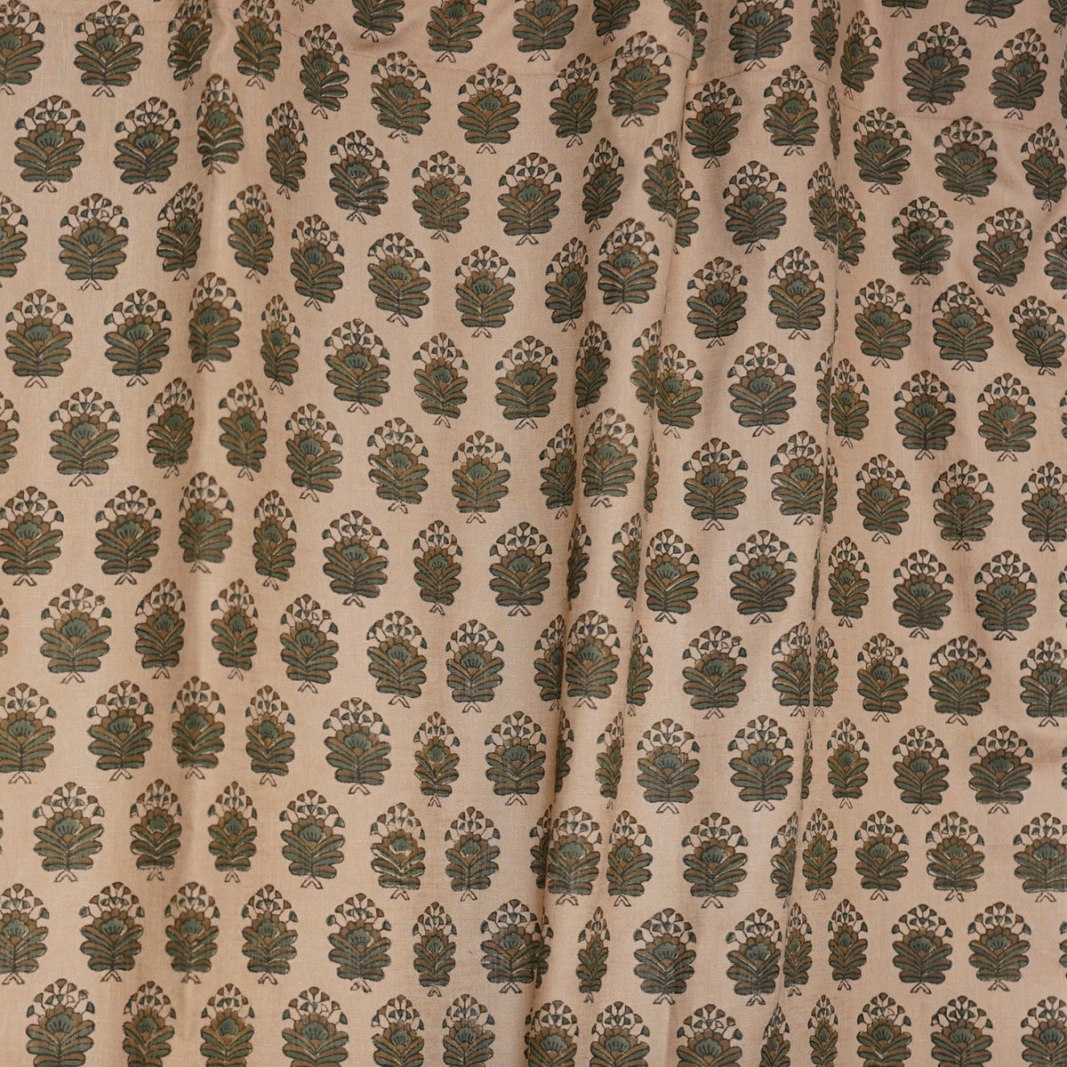 Interior Viscose Colored Linen Ring Curtain - Bheeshma