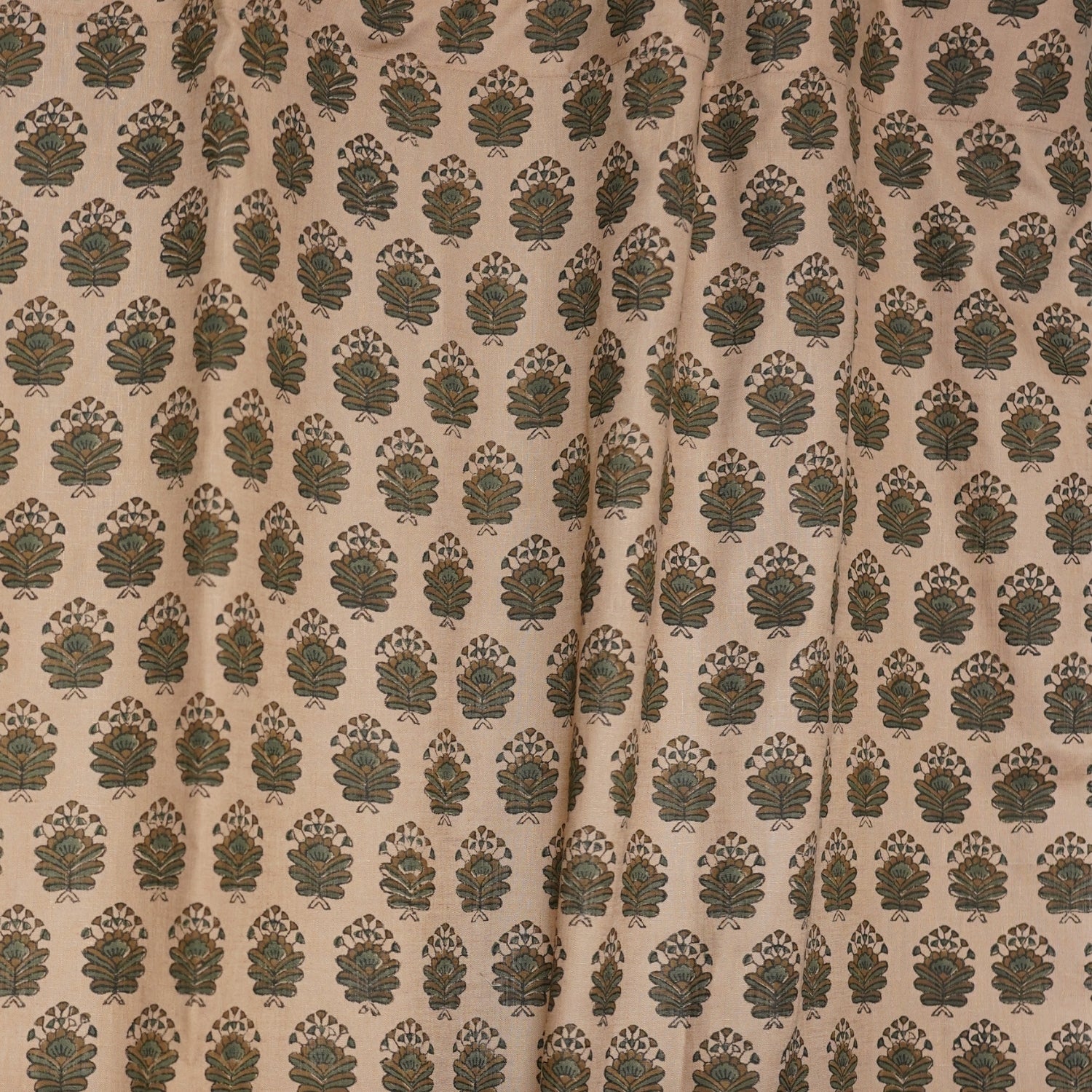 Interior Viscose Colored Linen Ring Curtain - Bheeshma