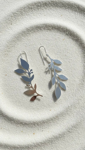 Inverted Vine Convertible Drop Earrings