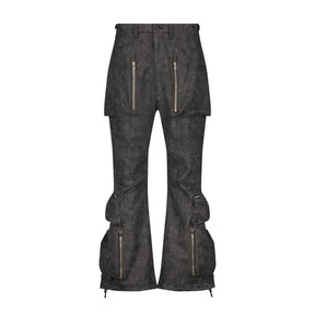 Baggy Cargo Pants Dark Gray