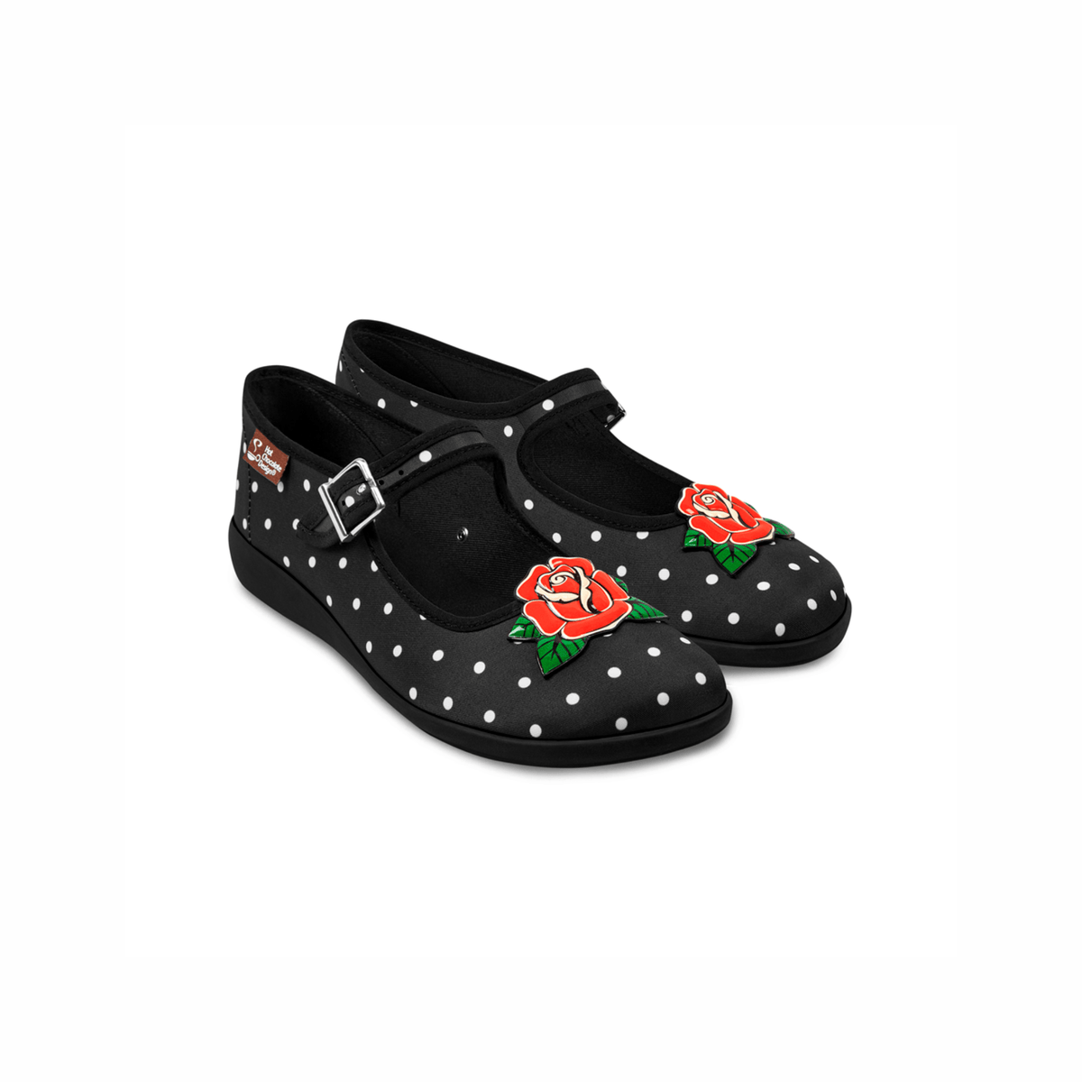 Rockabilly Women's Mary Jane Flat