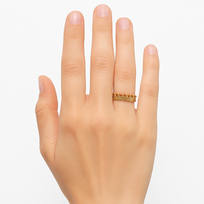 9ct Yellow Gold Crown Ring