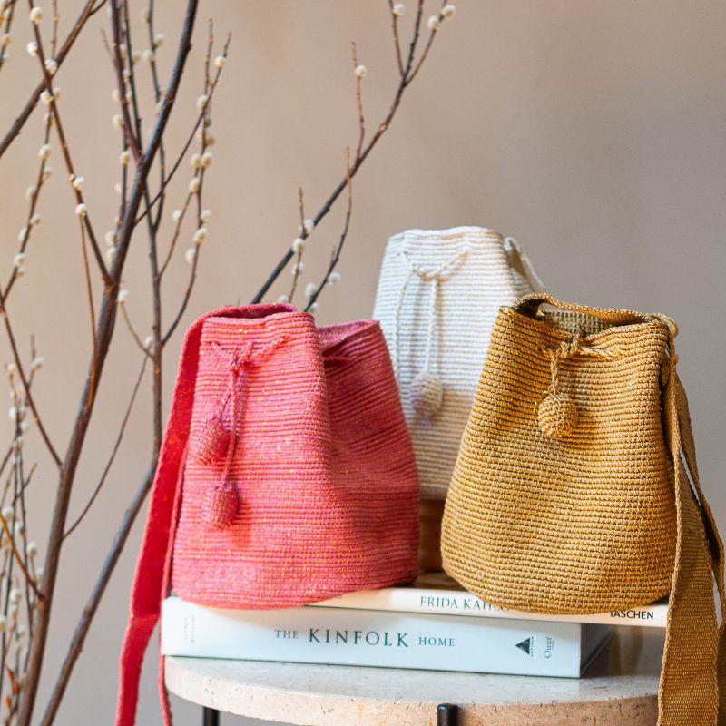 Sparkling Mini Wayuu Bag