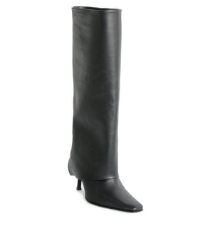 Elevate Your Style: Sleek Black High Boots Seint