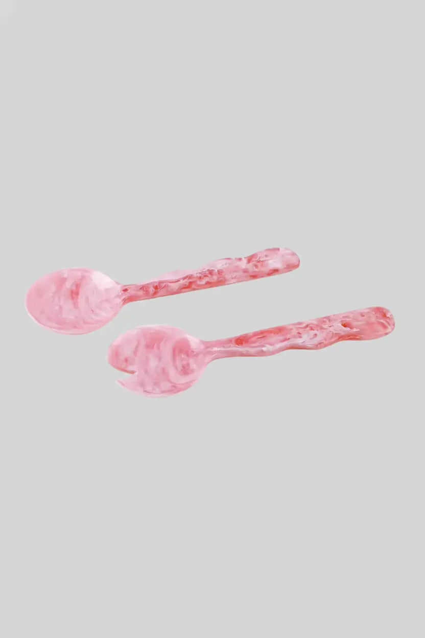 Resin Salad Server (set Of 2) - 12.40 X 3.93 Inches