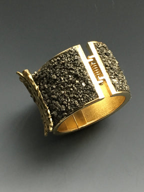 Sticks & Stones Pyrite Cuff