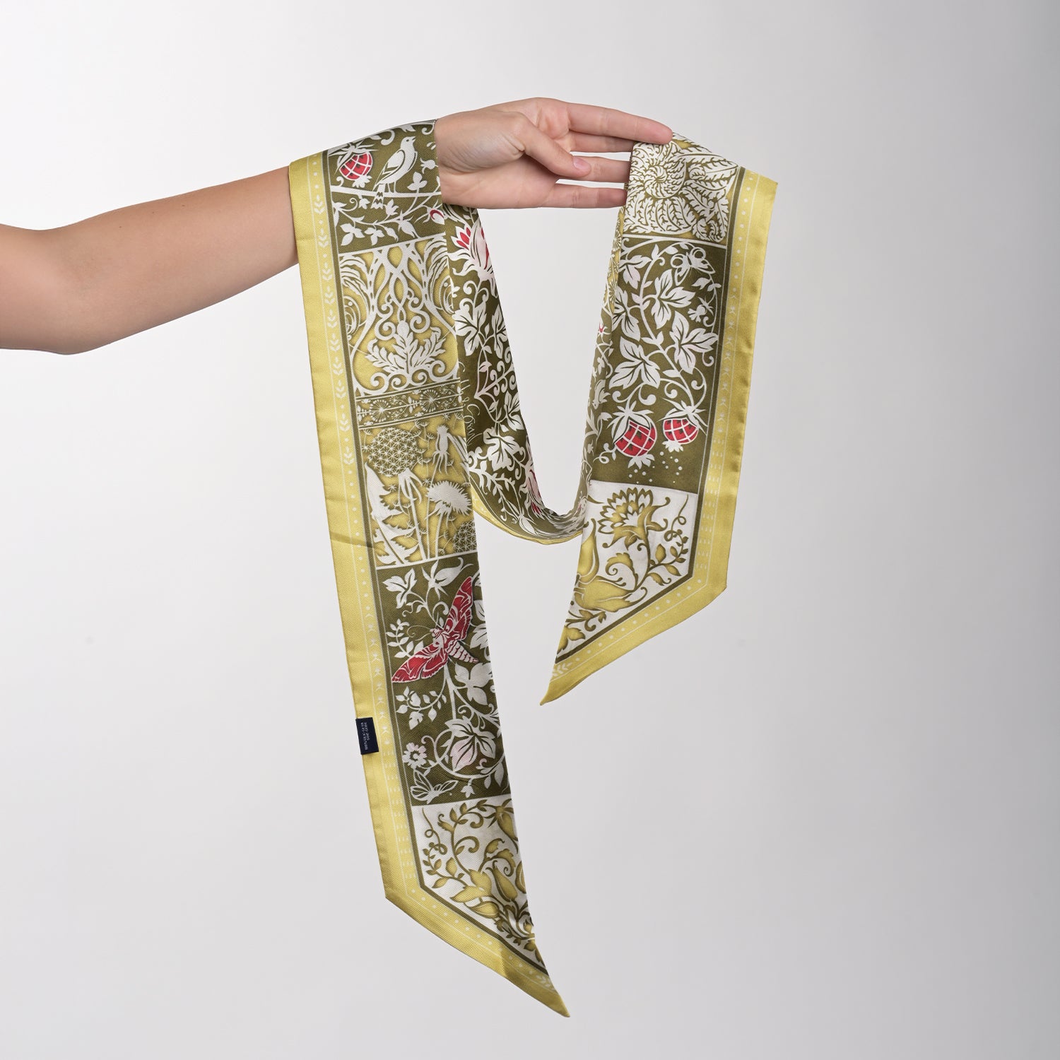 Tree of Life Silk Twill Scarf