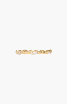 Sacred Vine Band Ring