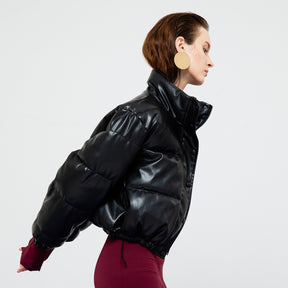 Lyra Quilted Leather Jacket