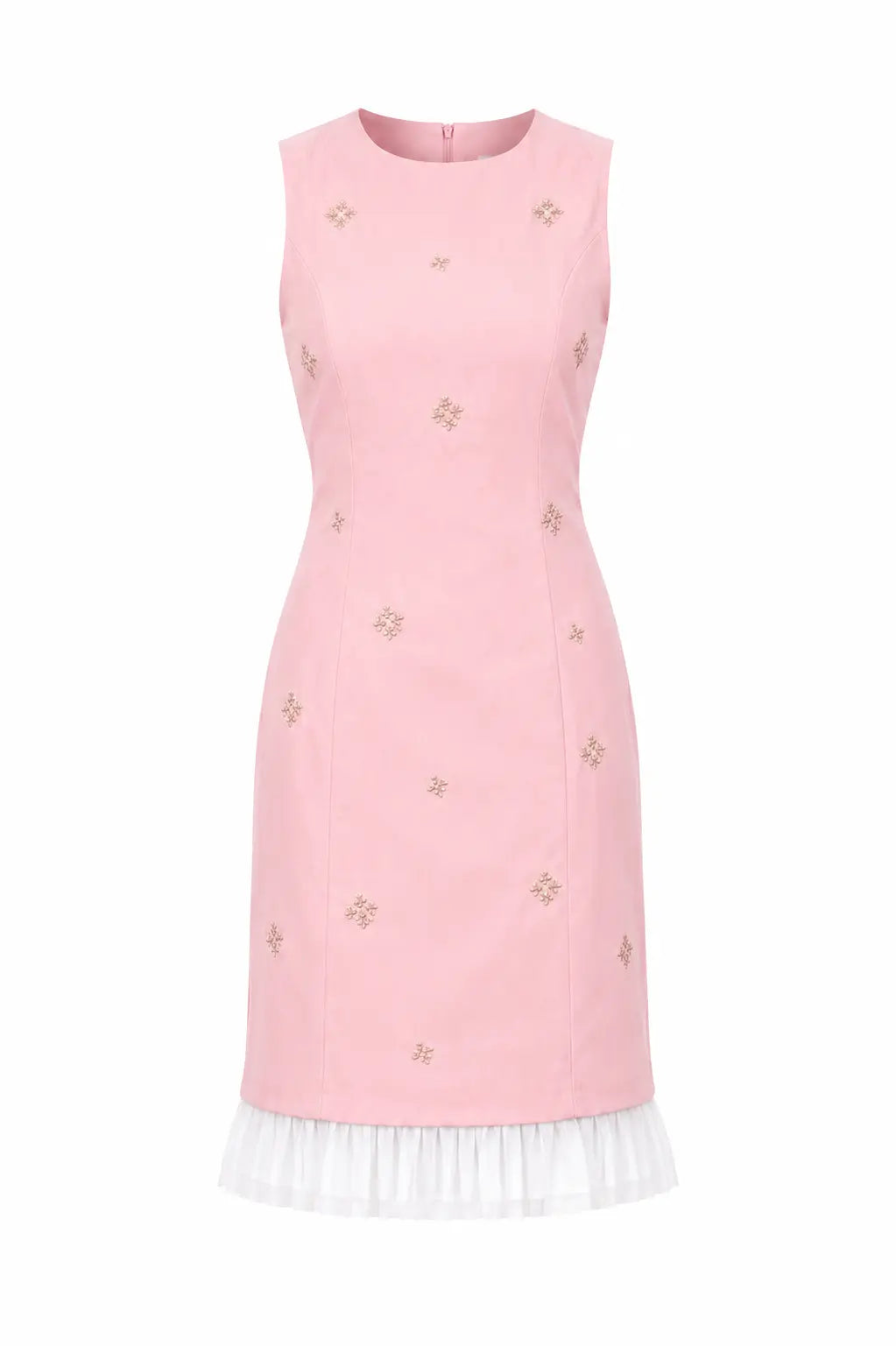 Sparkle Shift Dress - Blush Pink