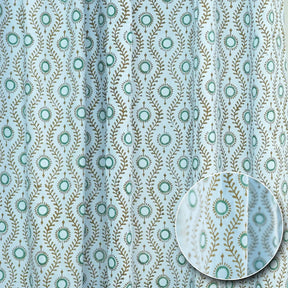 Interior Design Viscose Colored Linen Window Curtain- Lehar