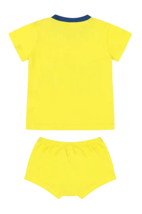 Mixed Up Clothing Suave Baby Tee and Bloomer Shorts Set - Take Flight