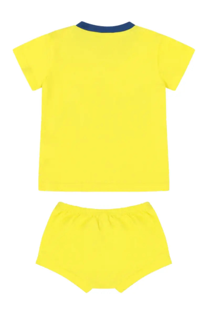 Mixed Up Clothing Suave Baby Tee and Bloomer Shorts Set - Take Flight