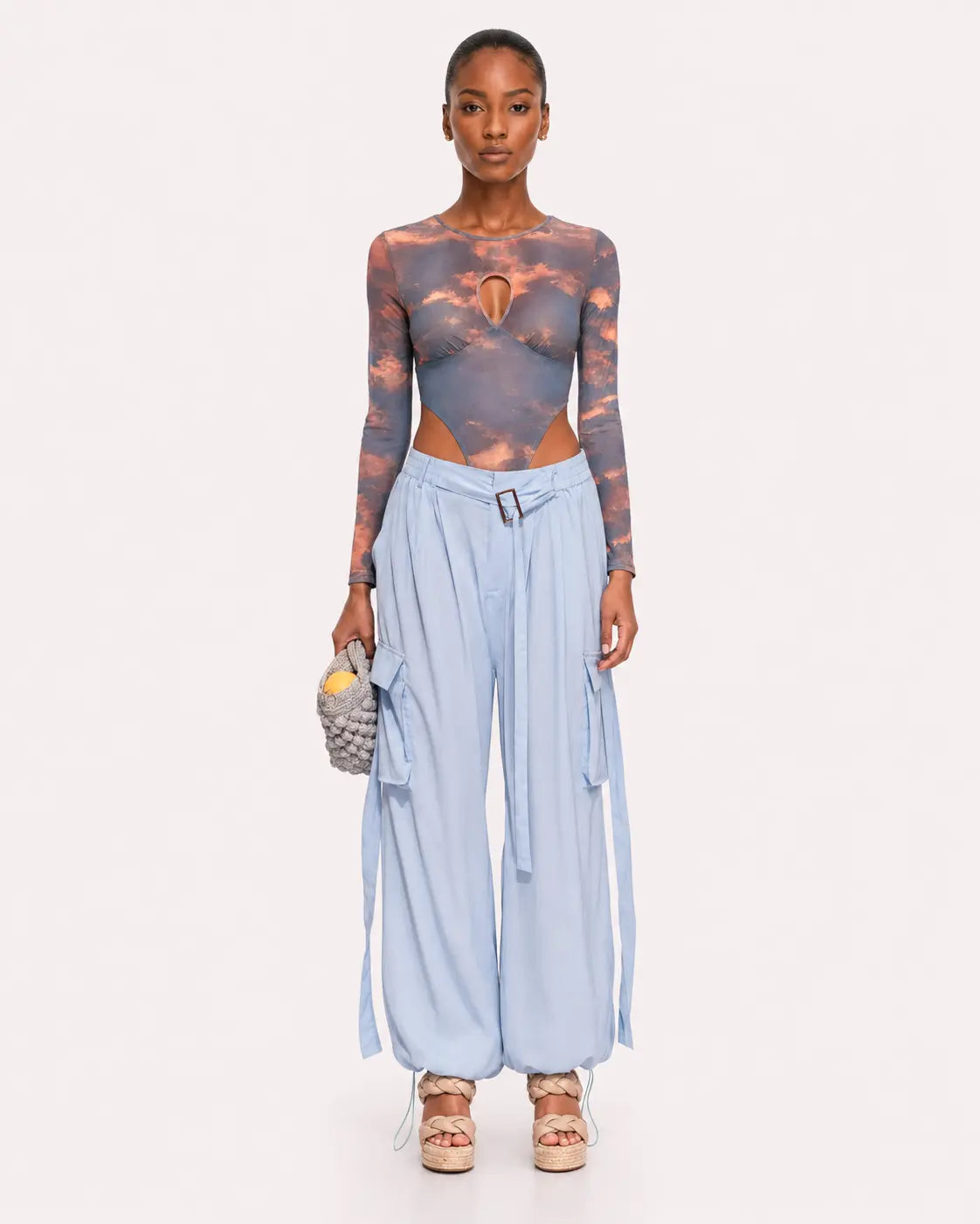 Sunset Mesh Bodysuit - Chuks Collins - Amber Dancing Collection