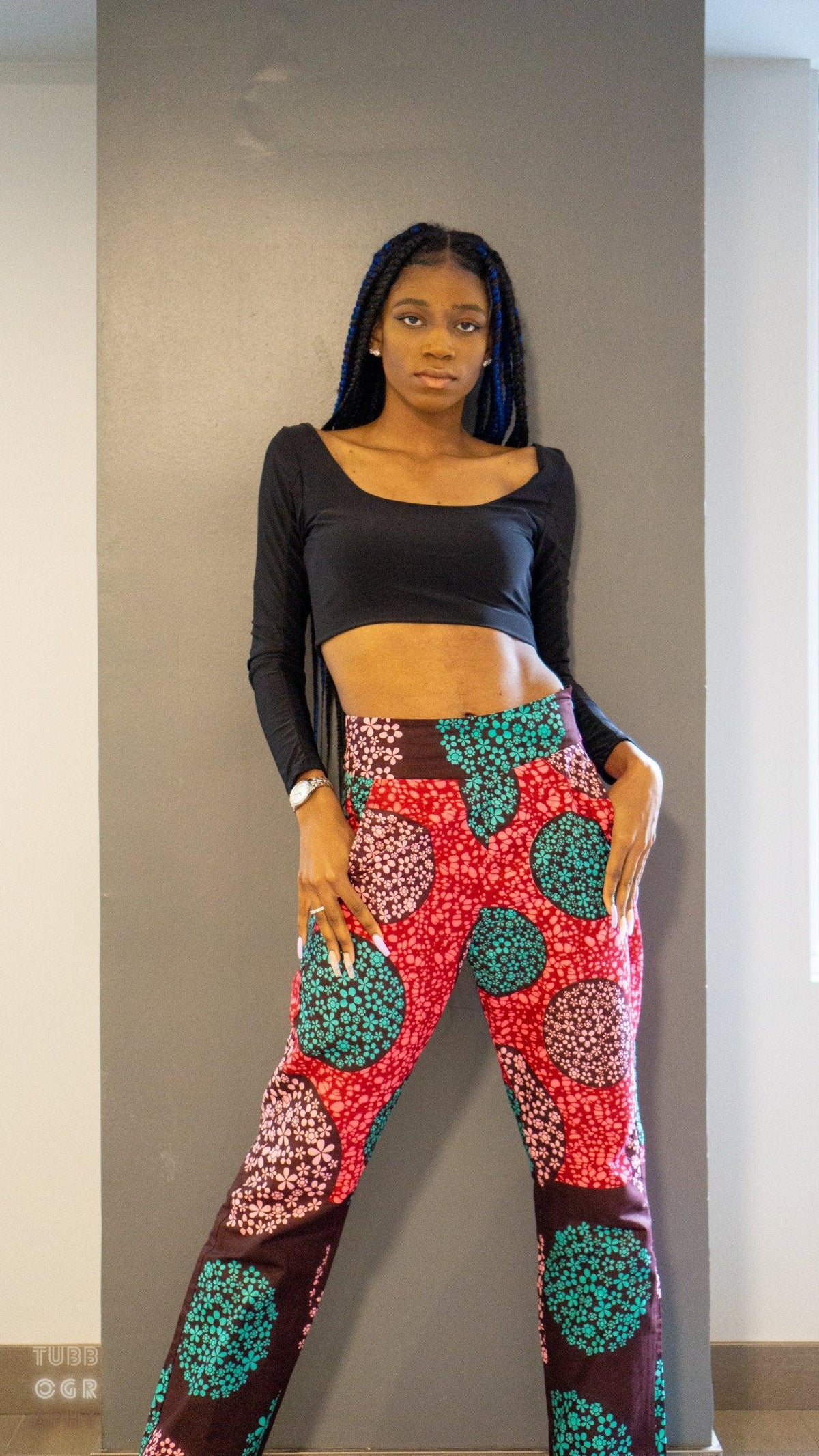 Nanny African Print Pants